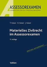 Materielles Zivilrecht im Assessorexamen *** WIE NEU ***