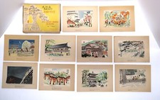 Vtg Ten Lovely Sights in Kyoto