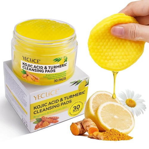 Reinigungsspads mit tumeric - mit, &