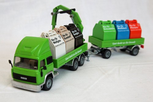Siku 3813 recycling lkw - recycling,