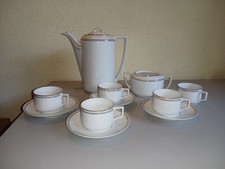 1930er Konvolut Kaffeeservice 5666, Hertel & Jacob Co. Rehau,