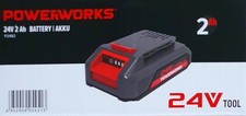 AKKU Batterie POWERWORKS 24V / 2Ah  Ladegerät Charger Neu & OVP