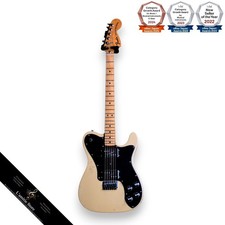 Fender Telecaster Deluxe 1973 E-Gitarre Ahorn Hals Erle Korpus Nachbearbeitung