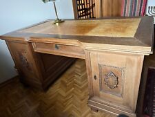 Schreibtisch - Antik - Gründerzeit - Original - ca. 155,5 cm x 90 cm x 77,5 cm