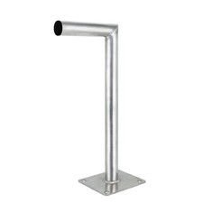 Wandhalter 60cm Aluminium SAT Antennen Winkel Wandhalterung ALU XXL Wandplatte