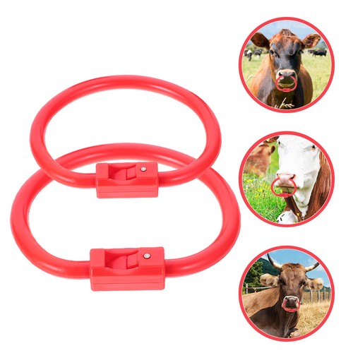 Pcs vieh rinder nasenring - 2, vieh-rinder-nasenring