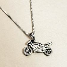 Biker Halskette Motorrad
