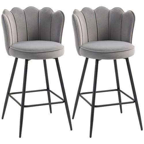 Homcom 2er set barhocker - 2er,