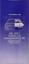 Porsche 928, 928 S Farben und Innenausstattung 1980 - Top Zustand