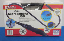 ?USB-Mikrokamera?Endoskopie 14mm mit LED Kameralicht - Kraft Werkzeuge OVP