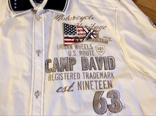Camp David Hemd - Limited Edition - Muscle Fit - USA, Gr. XL 