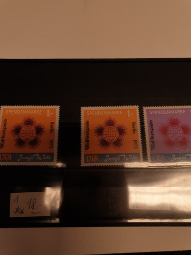 Ddr spendenmarke minr 1 2 - ddr, minr.