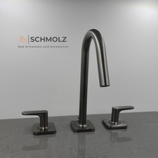 Hansgrohe AXOR Citterio M 3-Loch Waschtischarmatur - Brushed Black Chrom