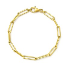 Paperclip Armband 19cm lang