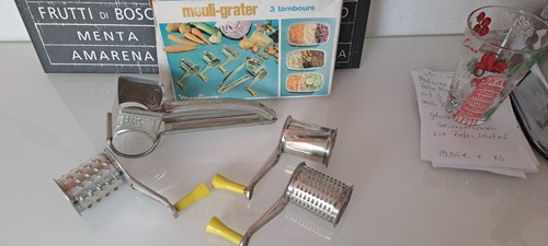 Moulinex reibe mouli mit drei - mouli,
