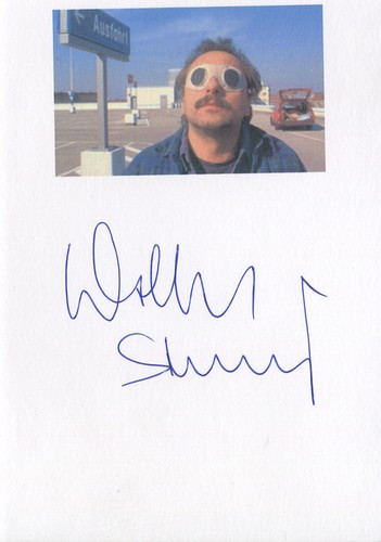 Wolfgang stumph autogramm - wolfgang,