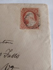 US STAMPED COVER SCOTT 26A