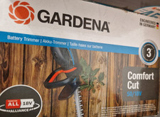 Gardena Akku-Heckenschere Comfort Cut 50/18V P4A 14730 inkl Akku + Ladegerät OVP