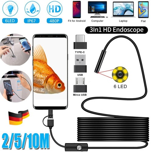 10m usb endoskop - 2/5/10m,