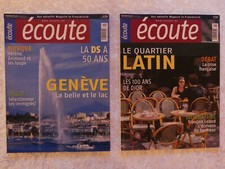 Ecoute, Das Sprachmagazin, 2 Hefte aus 2005, französische Zeitschriften