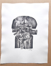 Gerd Winner handsigniert Radierung auf Bütten 1966 49 x 39 cm