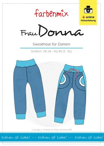Donna frau papierschnittmuster - donna,