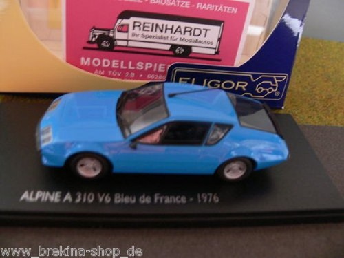Eligor renault alpine - alpine, a
