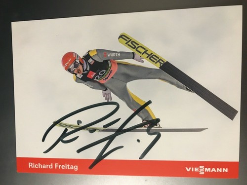 Autogramm richard freitag - richard,