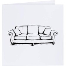 Grußkarten "Sofa" (GC042999)