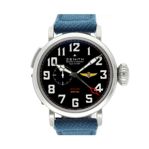 Zenith pilot type gmt 48mm - zenith,