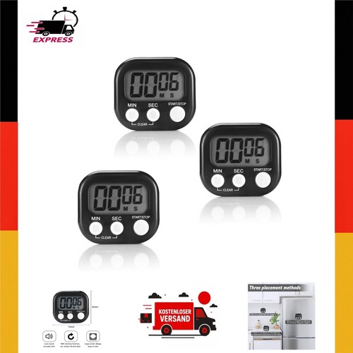 Digitaler küchentimer 3er set - digitaler, 3er-set
