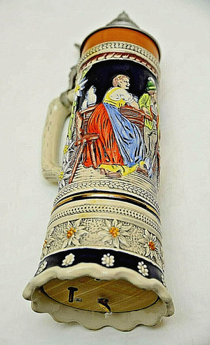 Spieluhr bierkrug mit - "spieluhr, im