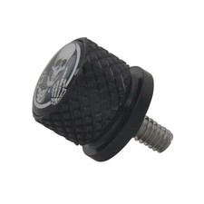 Schädel Heckfender Sitzschraube Schraube Schwarz Für Harley Touring Dyna 1996-up