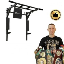 Klimmzugstange 3 in1 Pull Up Bar Wandmontage Dip Station Klimmzug Stangen