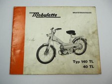 Mobylette 40 140 TL Mofa Moped Ersatzteilliste Ersatzteilkatalog 1971