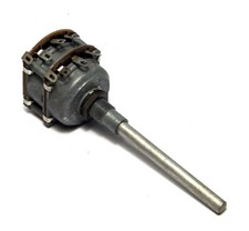 Preh ESA Stereo Potentiometer, 2x 500 Ohm linear, große Bauform, 6 x 60 mm Achse
