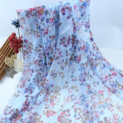 Blumen chiffon stoff tüll - chiffon,