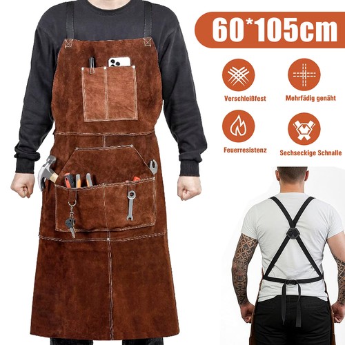 Leder schweißerschürze - leder,