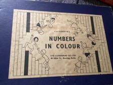 Vintage Cuisenaire "Zahlen in Farbe" in Box