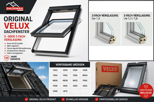 Velux dachfenster kunststoff - velux,