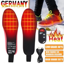 1Paar Beheizbare Einlegesohlen Schuheinlagen Heizsohlen Beheizte thermische USB