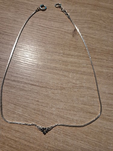 Vintage 835 silber collier mit - vintage,