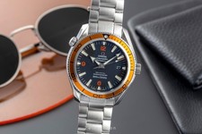 Omega Seamaster Planet Ocean Automatik Stahl Herren Ref. 2209.50.00 Papiere 2006