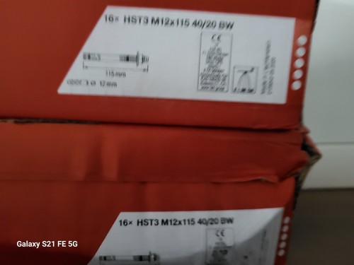 Hilti schwerlastanker - 32,