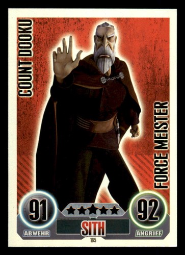 Count dooku force attax - dooku,