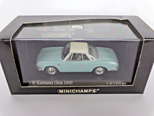 Minichamps 1:43, VW Karmann Ghia 1600 hell blau 1966 in OVP