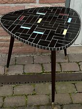 Wunderschöne Marmor Mosaik Stein Beistelltisch Drei Beine