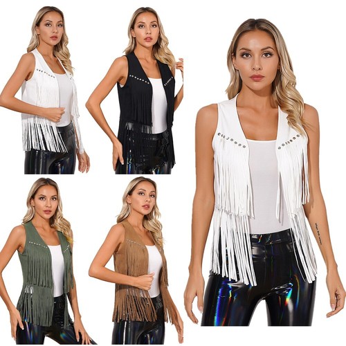 Damen wildleder weste - wildleder,