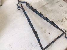 Alter Topfdeckelhalter Metall Blau Shabby Frankreich Vintage Brocante Landhaus