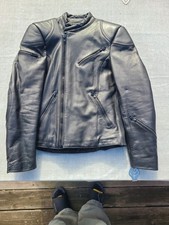 Motorrad Leder Jacke Damen 46 Vintage sehr gute Qualität gebr.